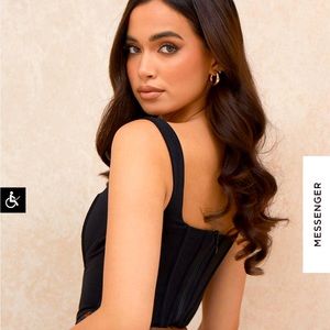 Ninetta Black Corset House of CB